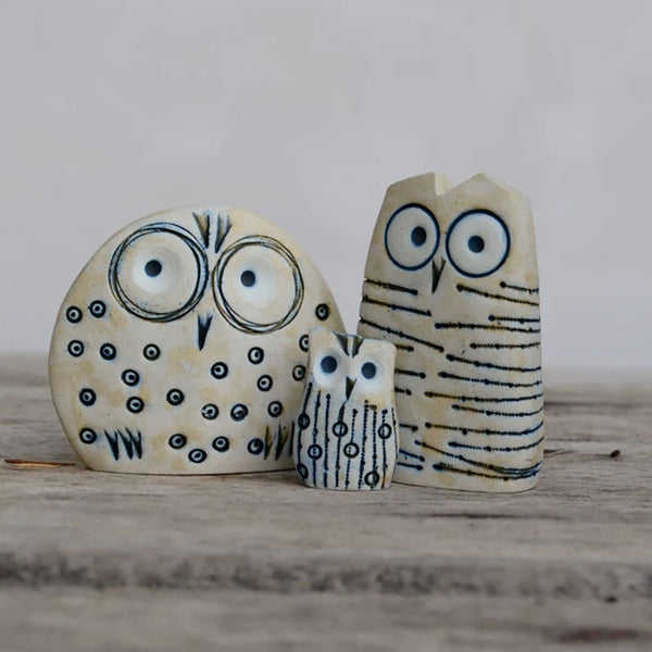 3 Pcs - Resin Owl Family Decor Set – nextdealshop.com