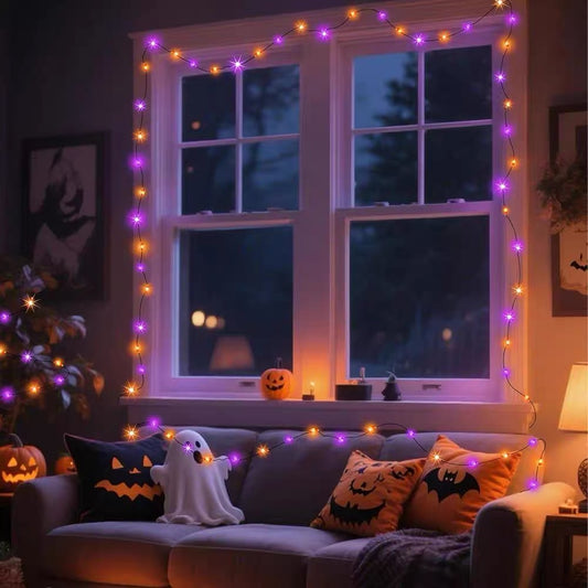 39 ft Halloween LED Copper Wire String Lights