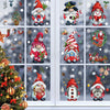 9 Sheets Christmas Gnome Window Cling-Next Deal Shop-Next Deal Shop