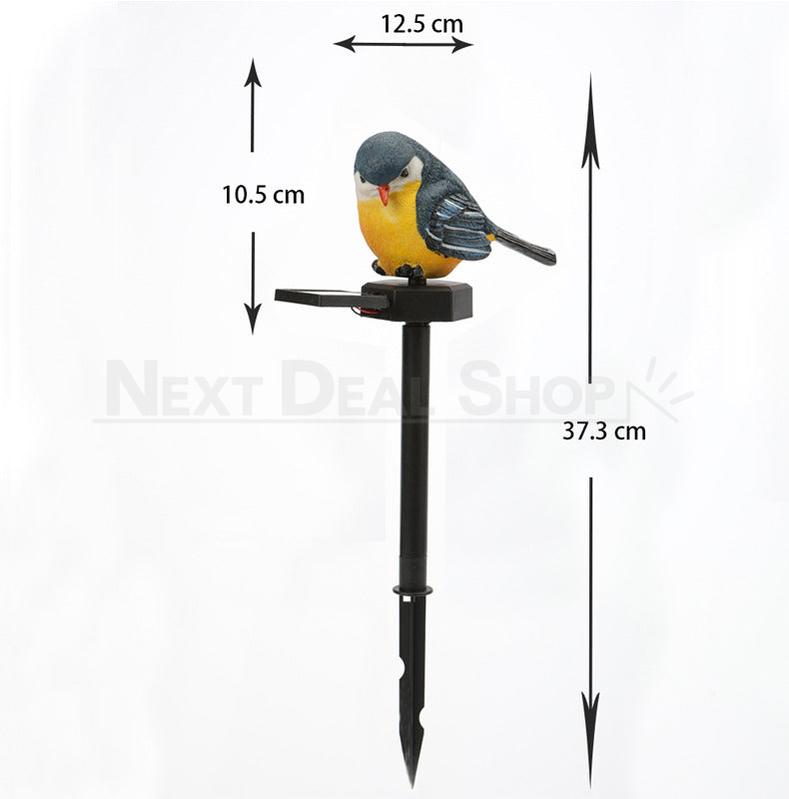 Solar Powered LED Bird Stake Light-View 5-Next Deal Shop