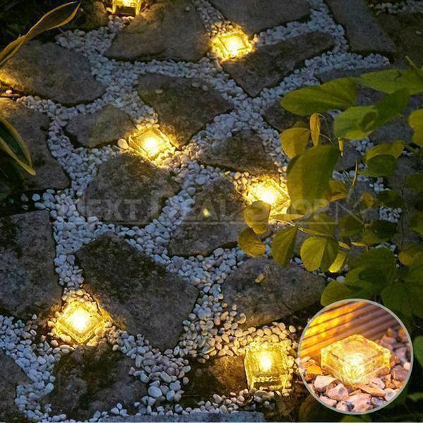 Solar Powered Heavy Duty Brick Path Light Heavy Duty Outdoor Lights nextdealshop