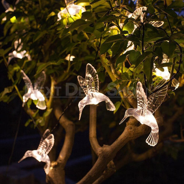 Solar Powered Hummingbird String Lights nextdealshop