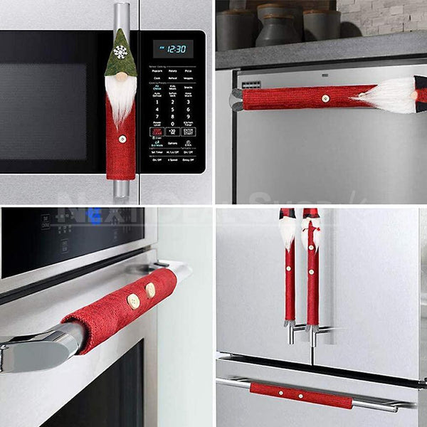 Swedish Gnomes Kitchen Appliance Handle Cover Set (Set of 8