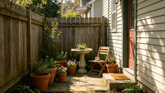 A Small Garden Can Still Have a Big Personality 🌼