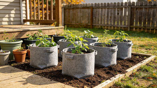 The "Air Pruning" Revolution: Why Your Potted Plants Are Root-Bound (and the Fabric Pot Hack) ✂️🌱