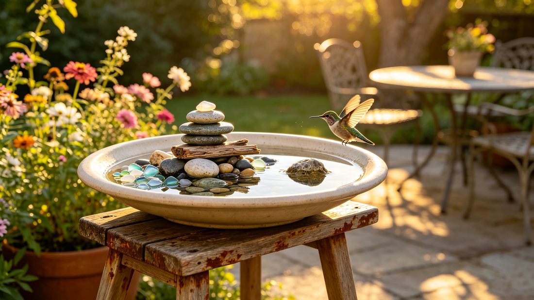 Why Your Backyard Needs a $5 "Bee & Bird Oasis" Before Late July Ends 🐝💧🐦