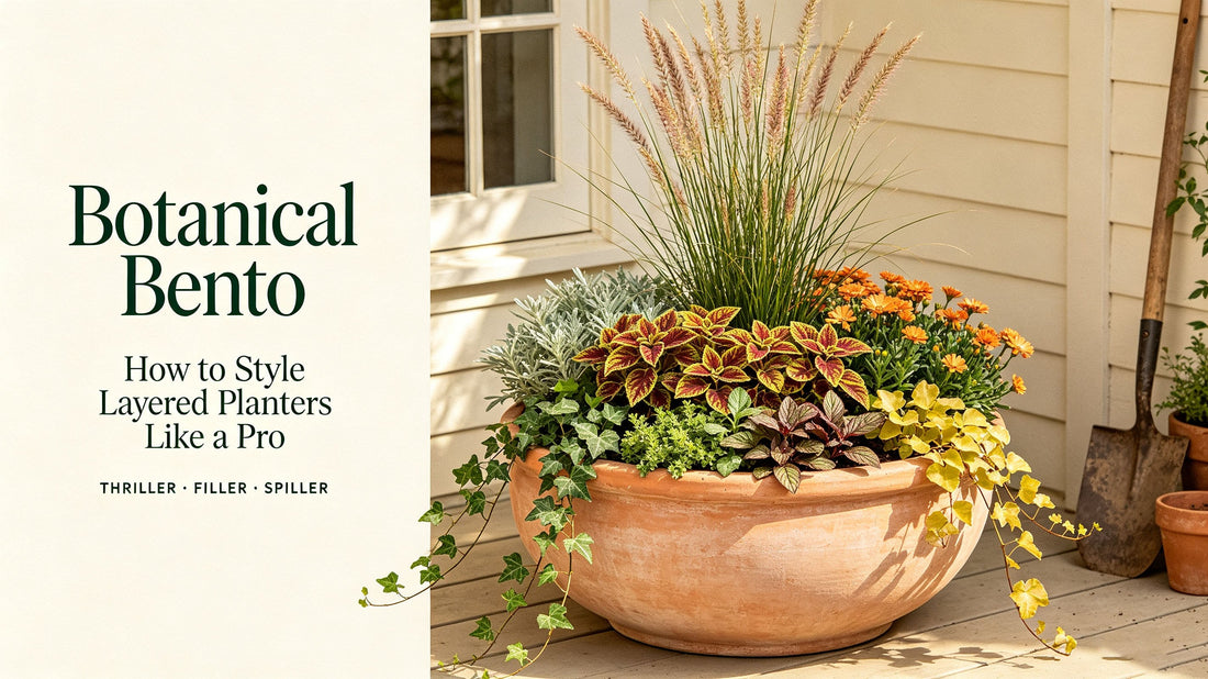 🍱 Botanical Bento: How to Style Layered Planters Like a Pro