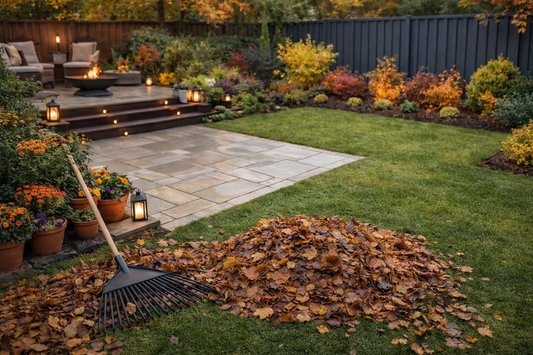Don't Throw Out Your Garden! How to Style a "Late-Summer Golden Hour" Patio 🌾🍂☀️