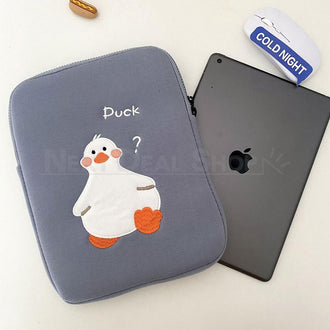 11 Inch Cute Duck Tablet Sleeve