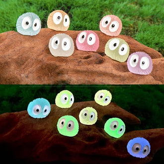 16 Pcs - Glow In the Dark Soot Sprites Decoration