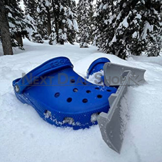 2 Pcs - Snow Plow Shoe Charm