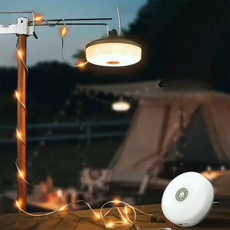 2-in-1 Rechargeable Camping String Light & Lantern