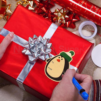 200 Pcs- Adorable Self-Adhesive Christmas Gift Tag