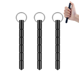 3 Pcs - Aluminum Tactical Self Defense Keychain