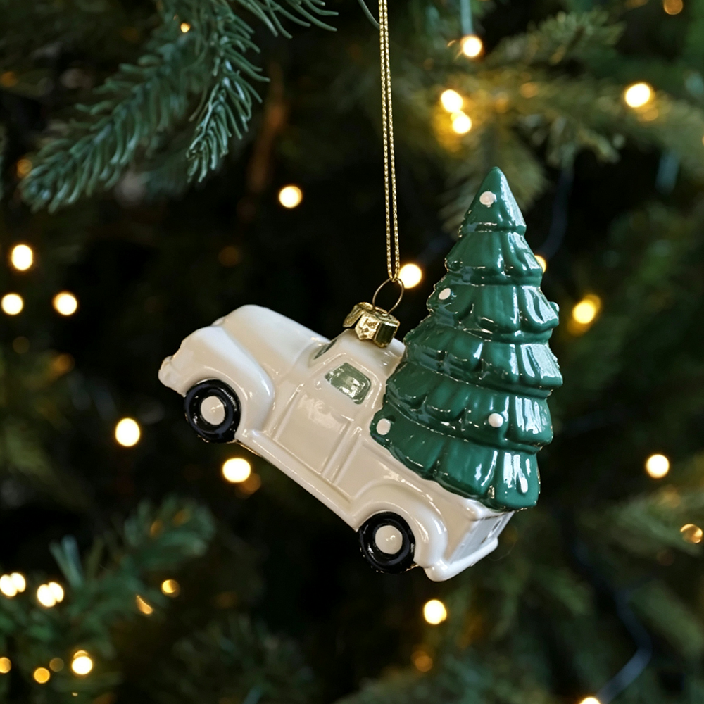 3 Pcs Christmas Hanging Ornaments Set - Xmas Tree Decor