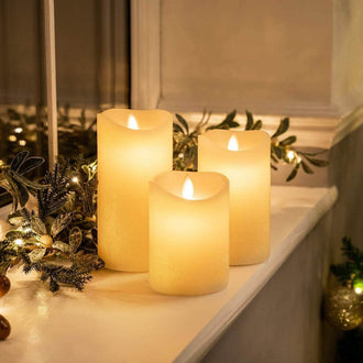 3 Pcs Flameless LED Candles with Remote Control