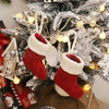 3 Pcs- Handmade Crochet Christmas Sock Cutlery Holder-Next Deal Shop-Next Deal Shop