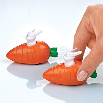 3 Pcs - Racing Bunny Pull Back Toy Car