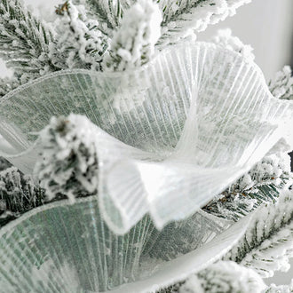 32 ft Iridescent Christmas Tree Ribbon