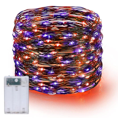 39 ft Halloween LED Copper Wire String Lights-View 5-Next Deal Shop