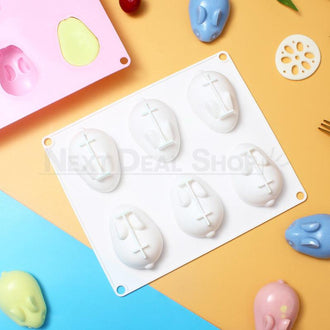 3D Bunny Silicone Baking Mold