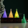 4 Pcs - Led Crystal Christmas Tree with Star-Next Deal Shop-Next Deal Shop