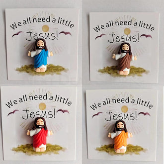 4 Pcs - Little Jesus Pocket Card