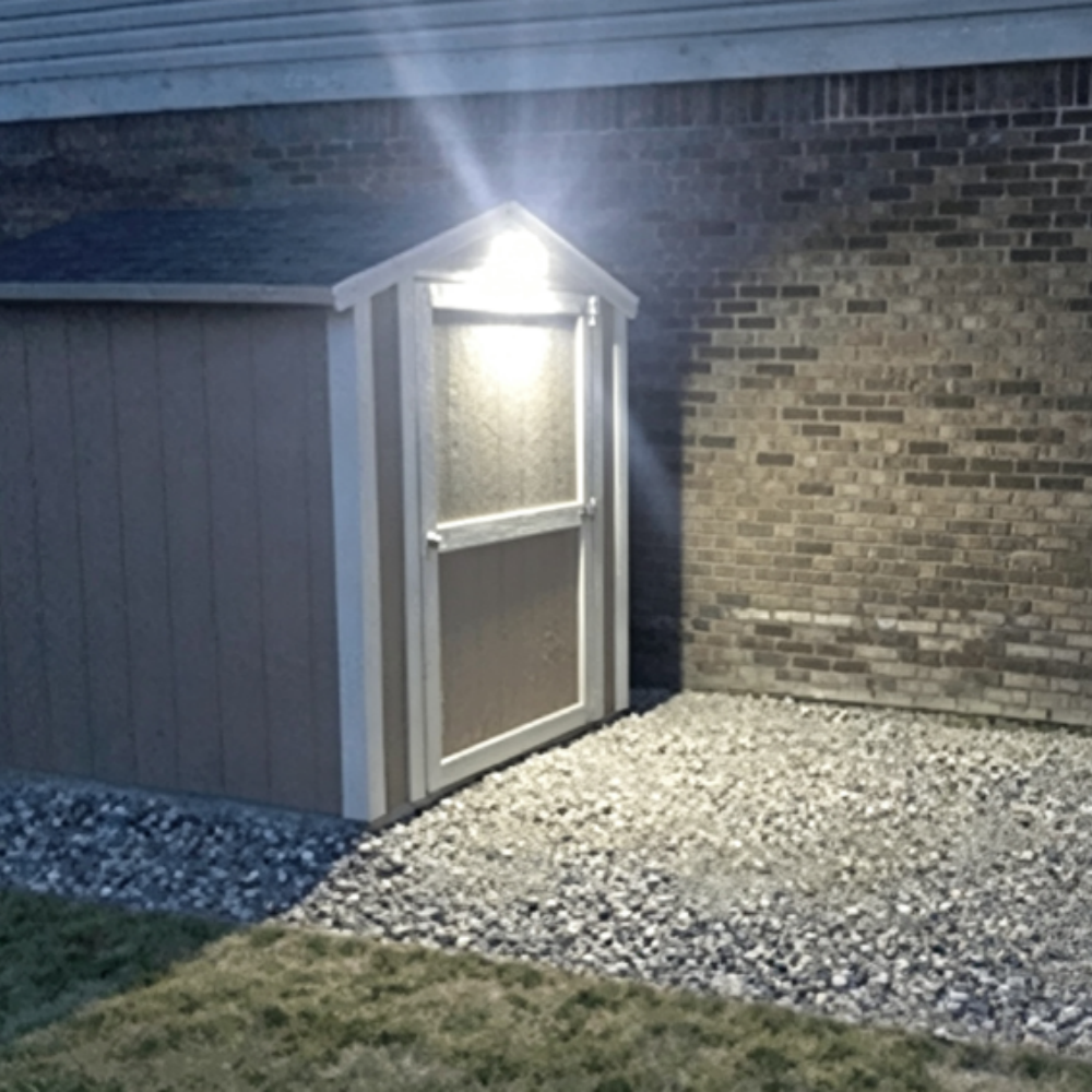 400 Lumens Solar-Powered Motion Sensor Light - Super Bright, No Wiring Needed, Easy Installations.