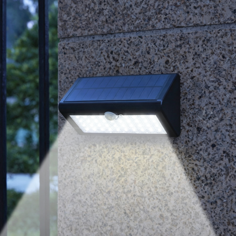 400 Lumens Solar-Powered Motion Sensor Light - Super Bright, No Wiring Needed, Easy Installations.