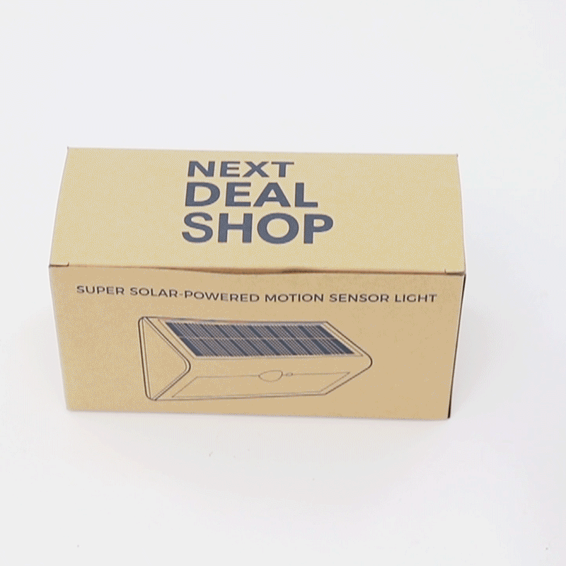 SUPER Solar-Powered Motion Sensor Light - Super Bright, No Wiring Needed, Easy Installations.-View 10-Next Deal Shop