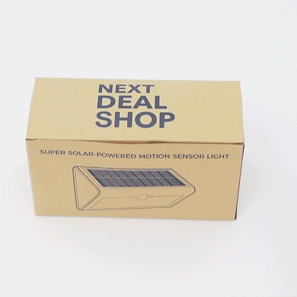 SUPER Solar-Powered Motion Sensor Light - Super Bright, No Wiring Needed, Easy Installations.-View 10-Next Deal Shop