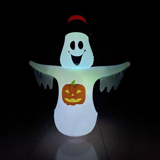 47 inch Light Up Inflatable Pumpkin Ghost Decoration