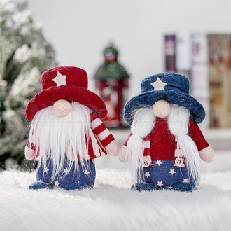 4th of July Patriotic Gnome Decoration