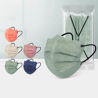 50 Pcs - Multicolor Disposable Face Masks