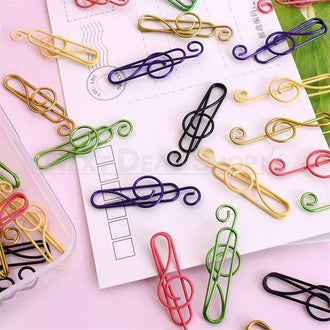 50 Pcs - Music Theme Paper Clips
