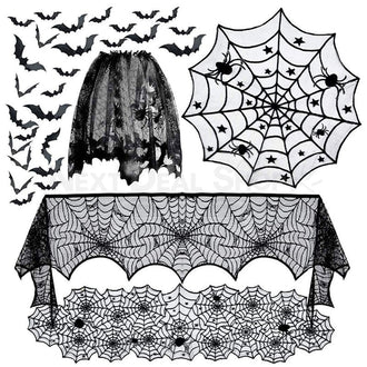 5in1 Halloween Decor Set