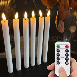 6 Pcs - Flameless LED Candle with Remote