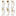 6 Pcs Rustic Metal Flower Garden Stake Set-Next Deal Shop-Next Deal Shop
