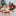 6.5ft Poinsettia Christmas Flowers LED String Light-Next Deal Shop-Next Deal Shop