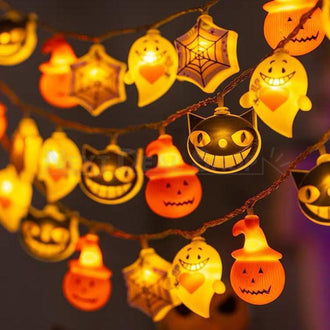 9.84 Ft 20 LEDs Halloween String Lights