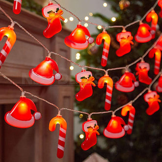 9.84 ft 20 LED Christmas String Lights