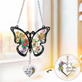 Acrylic Butterfly Hanging Ornament - Home Window Patio Yard Indoor Outdoor Hanging Decor