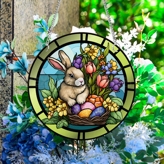 Adorable Easter Bunny Hanging Decor