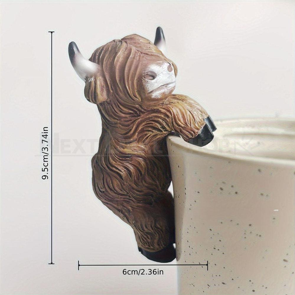 Adorable Highland Cow Pot Hugger-A-View 5-Next Deal Shop