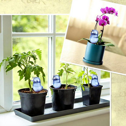 Bird-Shaped Self-Watering Plant Spike - Automatic Waterer for Indoor & Outdoor Plants