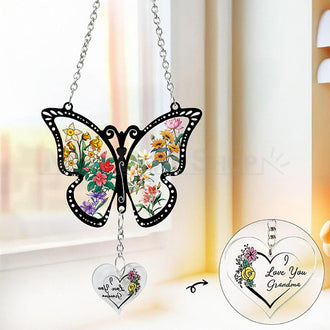 Butterfly Suncatcher Hanging Ornament
