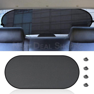 Car Rear Window Sunshade with Suction Cup
