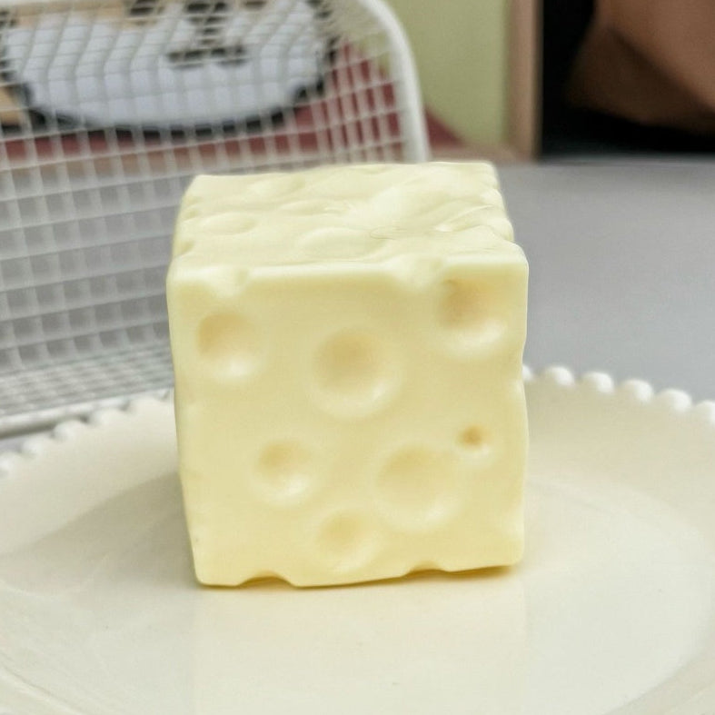 Cheese Squishy Stress Relief Toy - Novelty Sensory Gift