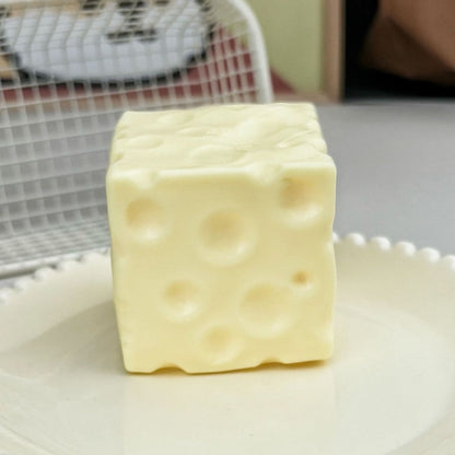 Cheese Squishy Stress Relief Toy - Novelty Sensory Gift