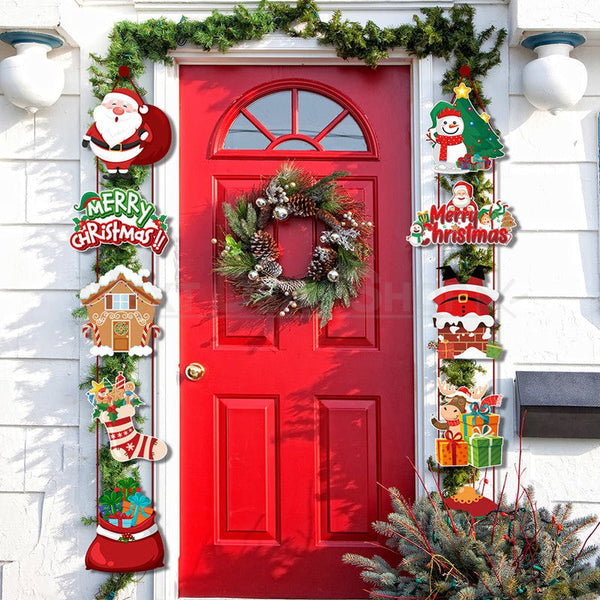Christmas Door Hanging Banner Set Next Deal Shop
